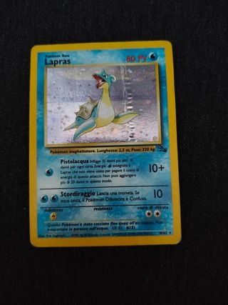 Lapras 10/62 - Carta Pokémon