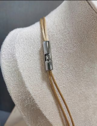 Collar Viceroy - dorado y plateado