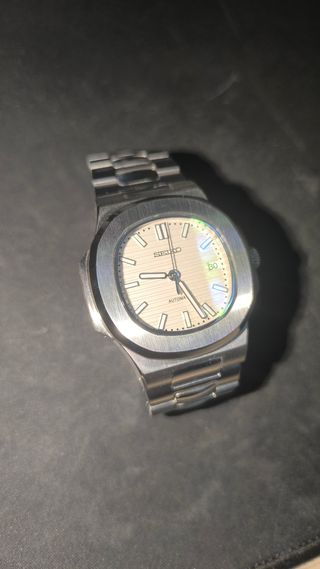 Reloj Seiko Nautilus - Blanco y Plata