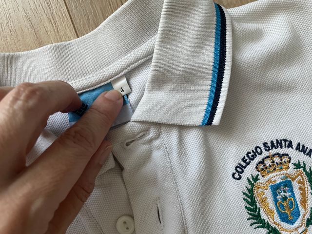 Polo Colegio Santa Ana talla 4