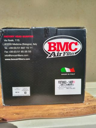 Filtro aspirazione diretta BMC FBTW63-140P