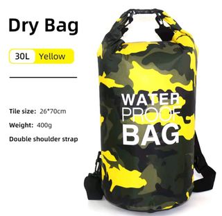 Mochila estanca 30L Amarilla NUEVA Bolsa
