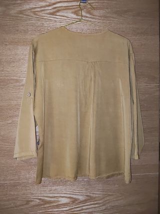 Blusa Amarillo Mostaza - Talla única 