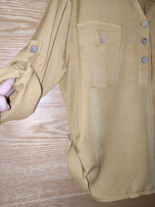 Blusa Amarillo Mostaza - Talla única 