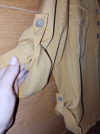 Blusa Amarillo Mostaza - Talla única 