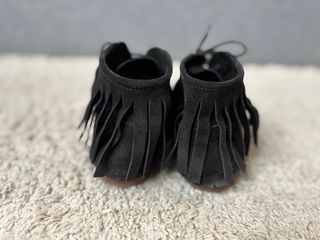 Botines piel vuelta Bimba y Lola negros -talla 40