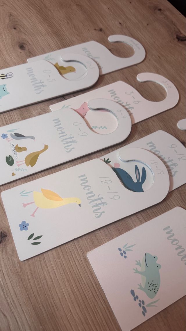 organizador ropa bebé - 7uds