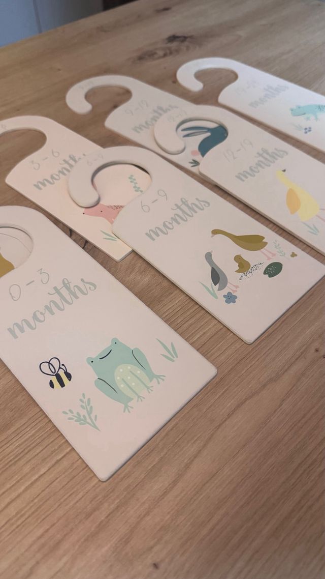 organizador ropa bebé - 7uds