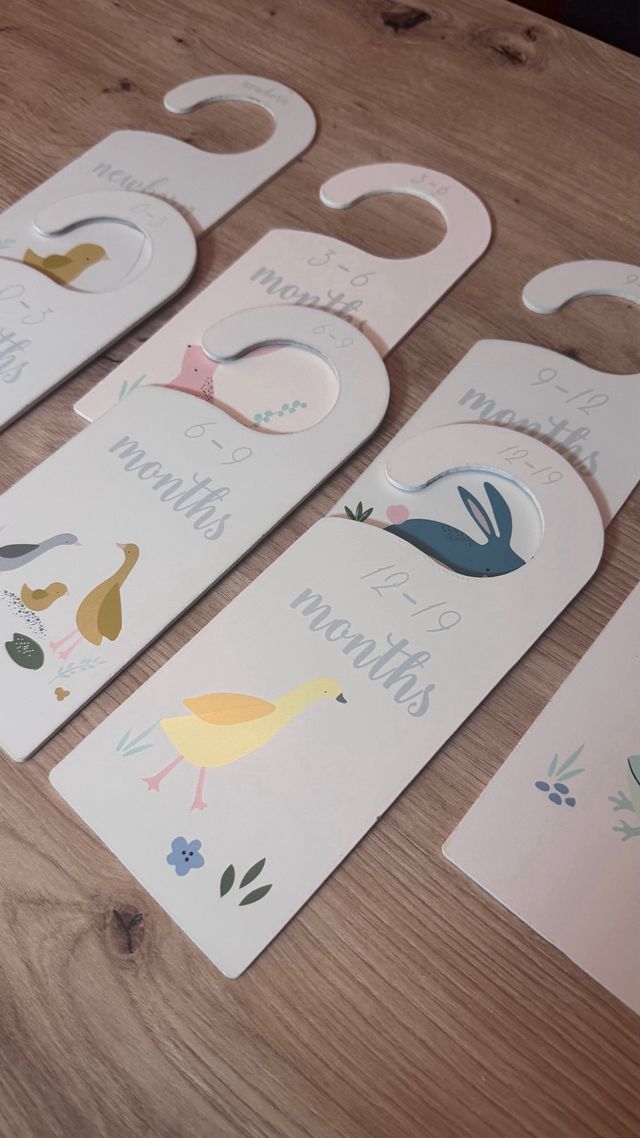 organizador ropa bebé - 7uds