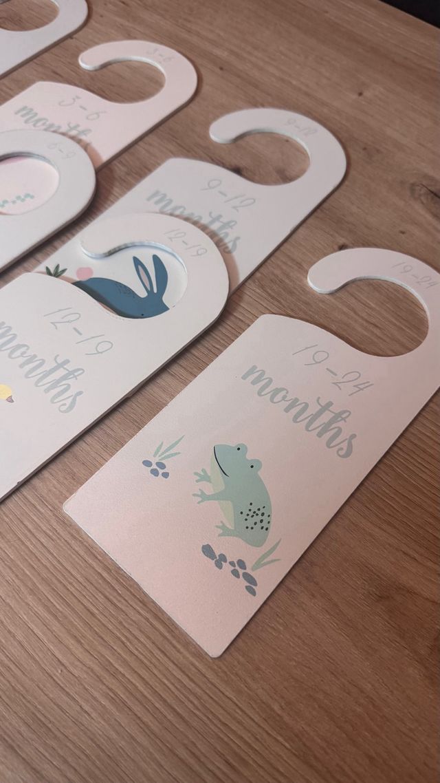 organizador ropa bebé - 7uds