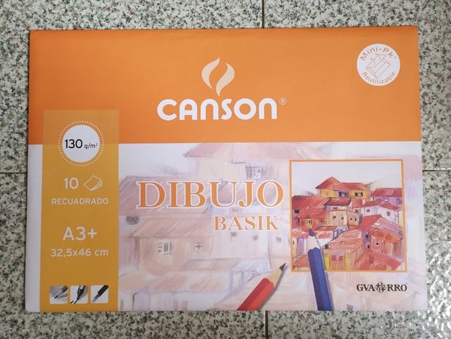 Hojas dibujo Canson  Basik A3+
