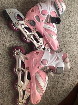 Patines en línea niña rosa