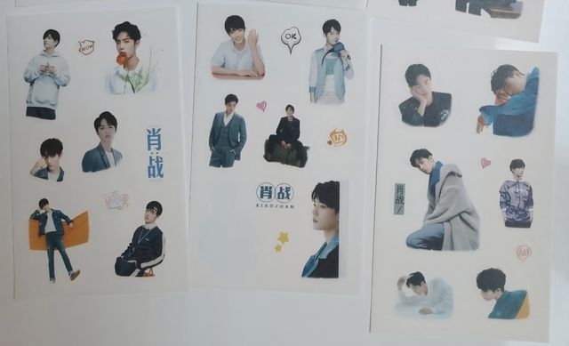 set de pegatinas the untamed