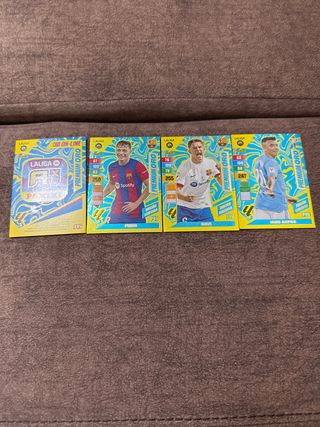 Cromos LaLiga Premium Oro - 4 unidades