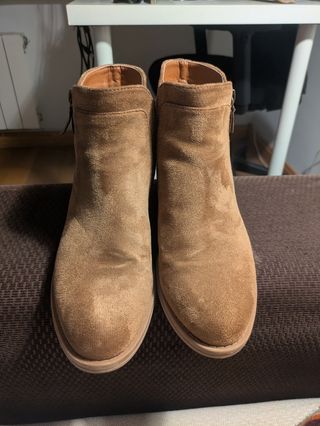 Botines Marrón ante