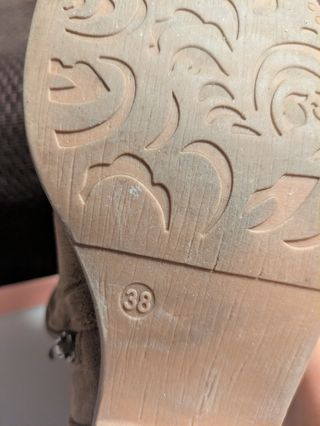 Botines Marrón ante