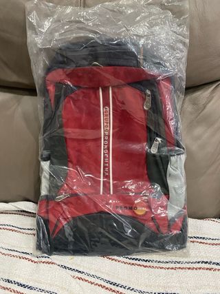 Mochila Grupo Promochina - Roja y Negra