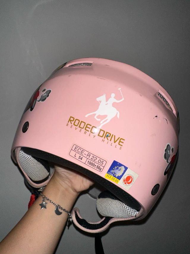 Casco Rodeo Drive rosa