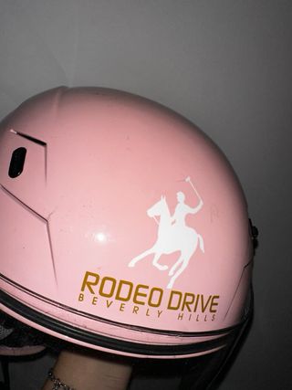 Casco Rodeo Drive rosa