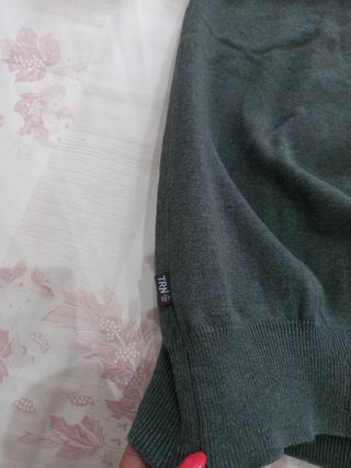 Pullover Uomo Verde tg M Cotone 100%