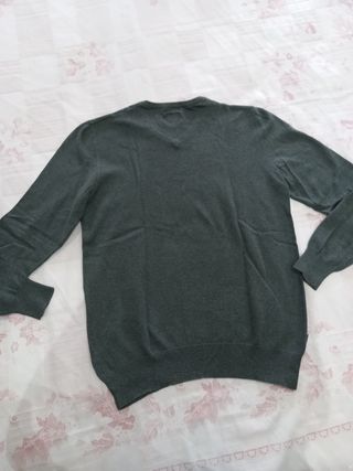 Pullover Uomo Verde tg M Cotone 100%