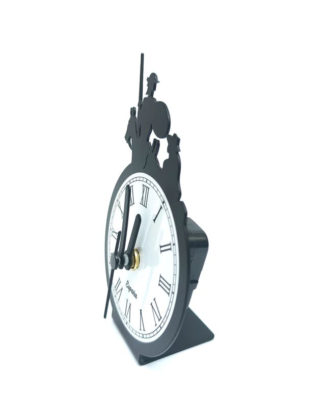 Reloj decorativo metal quijote forjasport españa