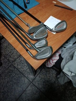 Juego palos golf antiguos