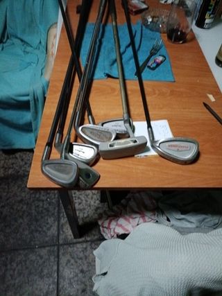 Juego palos golf antiguos