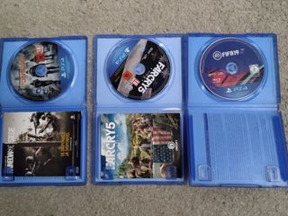 3 Juegos PS4 - FIFA 19, Far Cry 5, The Division