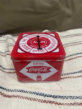 Scatola in metallo Coca-Cola - Sfida quotidiana