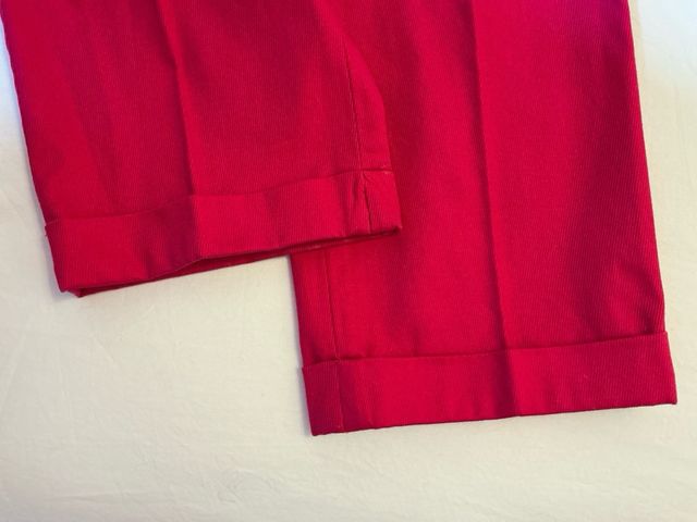 PANTALÓN PANA FUCSIA MUJER 