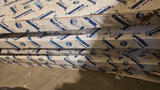 Suelo PVC - Baldosas Beige