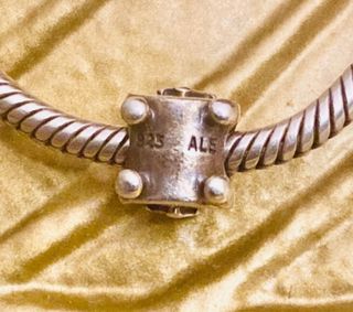Charm Pandora Reloj Plata 925
