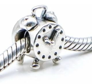 Charm Pandora Reloj Plata 925