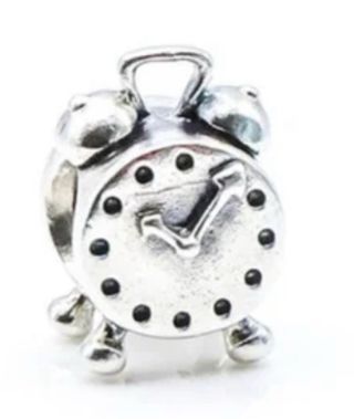 Charm Pandora Reloj Plata 925