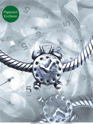 Charm Pandora Reloj Plata 925