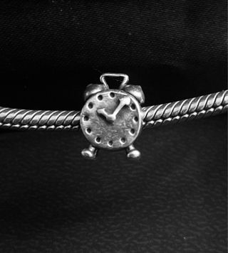 Charm Pandora Reloj Plata 925