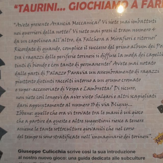 Patèle gioco tavolo società delle bande torinesi