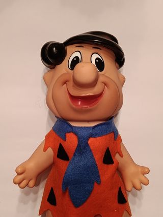 Muñecas Pedro Picapiedra y Pablo Mármol