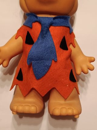 Muñecas Pedro Picapiedra y Pablo Mármol