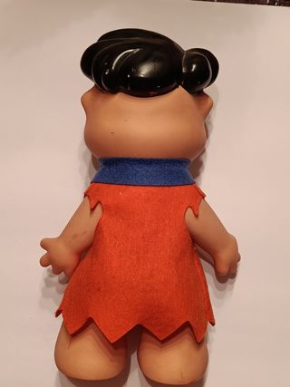 Muñecas Pedro Picapiedra y Pablo Mármol