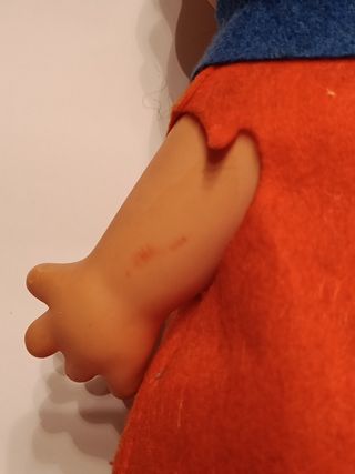 Muñecas Pedro Picapiedra y Pablo Mármol
