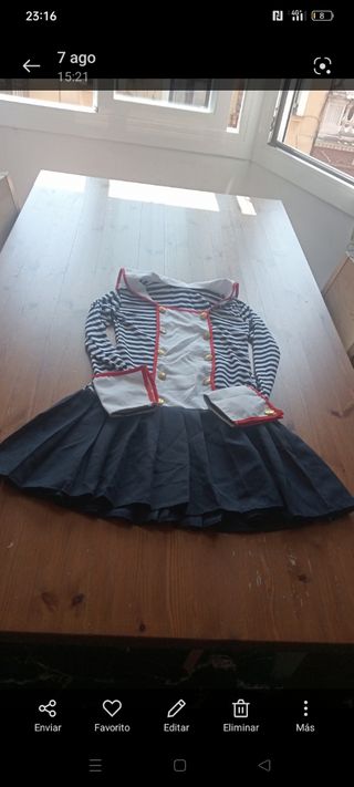 Disfraz de Marinera