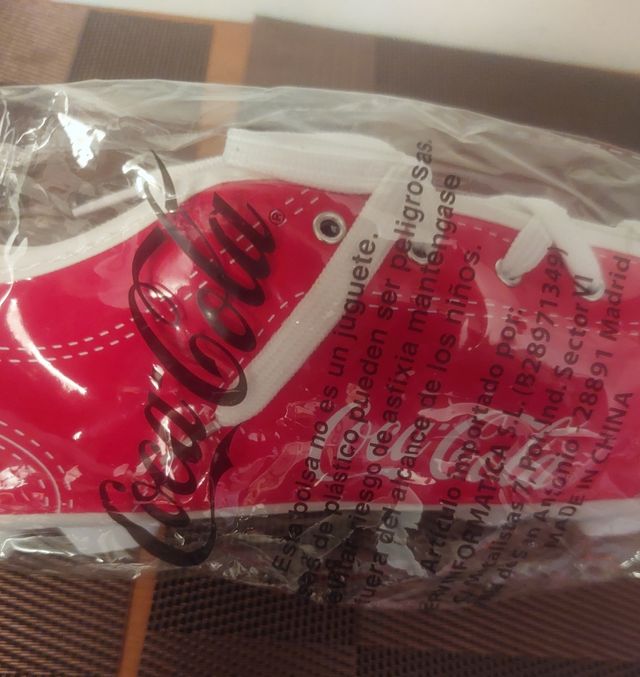 Zapato Coca-Cola coleccionable