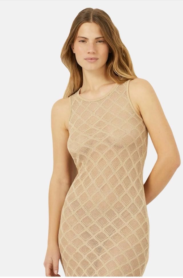 Vestito lungo Yamamay beige