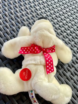 Peluche Cão Aurora Vintage