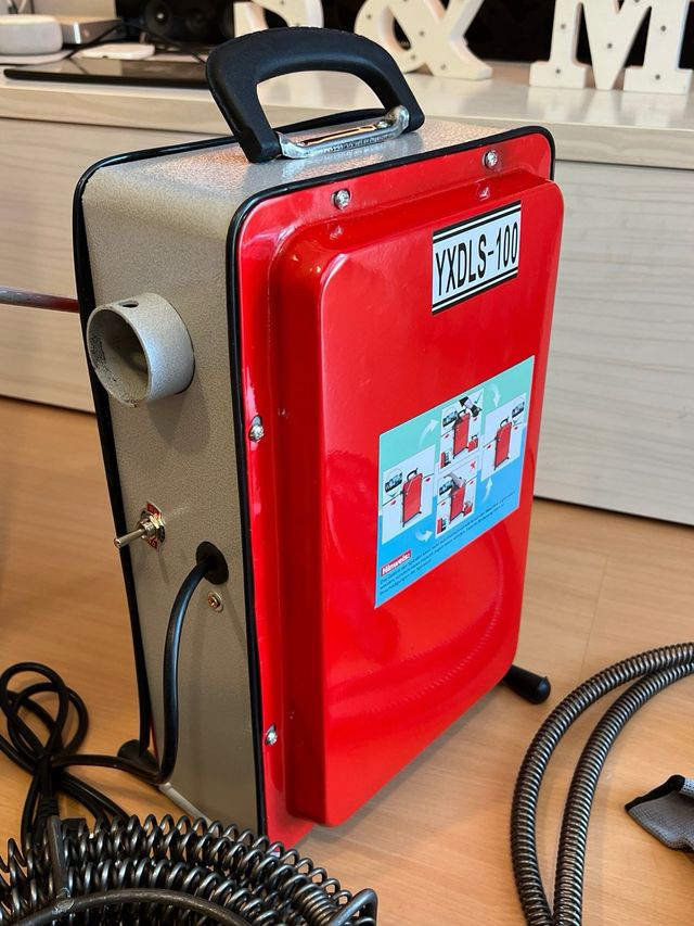 Máquina eléctrica  desatascadora tuberías