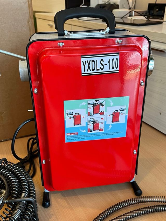 Máquina eléctrica  desatascadora tuberías