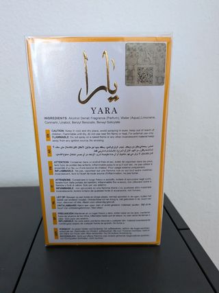 Perfume Yara Tous Lattafa - Amarillo