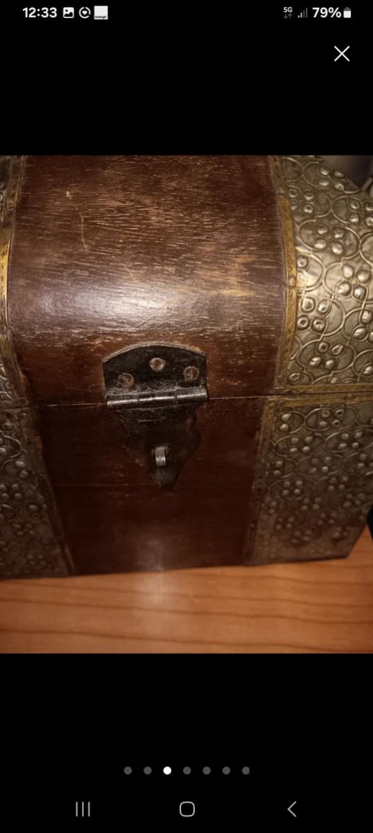 Caja Vintage de Madera